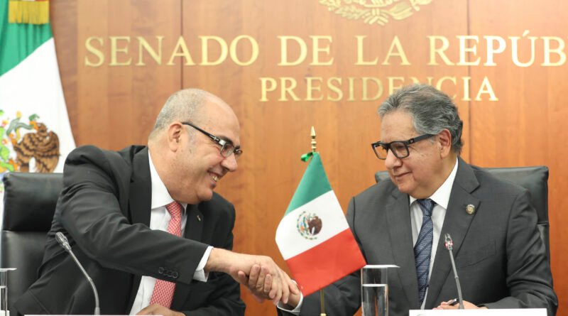 Senado Impulsa Cooperación Parlamentaria Entre México y Jordania