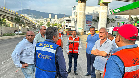 Tomar Precauciones, Obras en Avenida Escénica de Acapulco