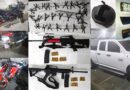 Fuerzas de Seguridad Aseguran Armamento de Alto Calibre en Operativo