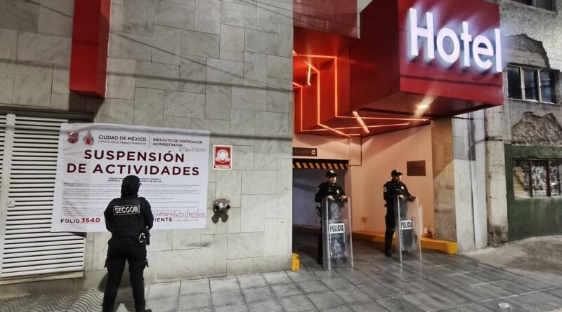 Implementa Gobierno de la Ciudad de México Operativos de Revisión en Establecimientos de Alojamiento