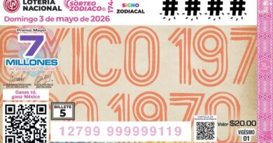 Salen a la Venta los Billetes 5 y 6 del Álbum Retro de Lotería Nacional y el Fútbol