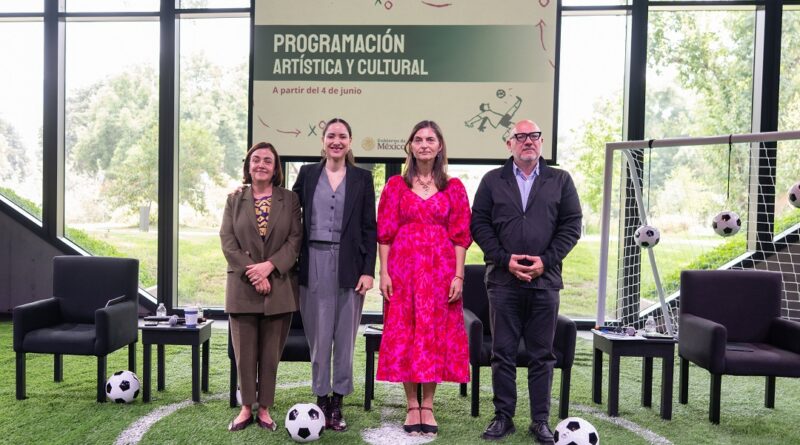 Presentan Programación Artística y Cultural del Mundial Social 2026 en México