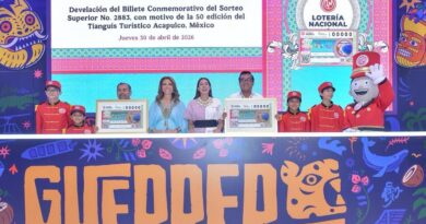 Lotería Nacional Celebra el 50 Aniversario del Tianguis Turístico de México con Billete Conmemorativo
