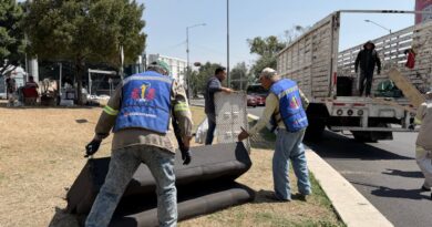 Refuerza Ale Rojo de la Vega Brigadas de Sensibilización; Atienden a 101 Personas y Retiran Residuos