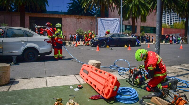 Cruz Roja Despliega Equipo USAR en Ejercicio de Emergencias en CDMX