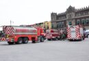 Cuerpos de Emergencia de CDMX Responden a Deflagración en el Zócalo