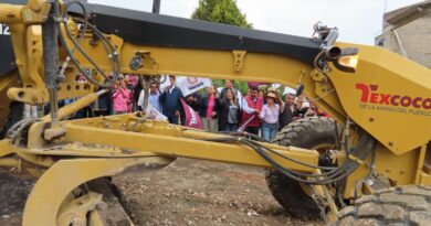Arranca en Santa Catarina del Monte Obra Vial Impulsada por Texcoco