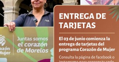 Gobierno Estatal Define Calendario y Sedes de Entrega de Tarjetas “Corazón de Mujer”
