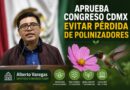 Aprueba Congreso CDMX Evitar Pérdida de Polinizadores; Alberto Vanegas