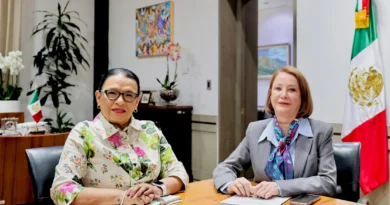 Presidenta del Senado Sostiene Reunión con la Titular de Gobernación