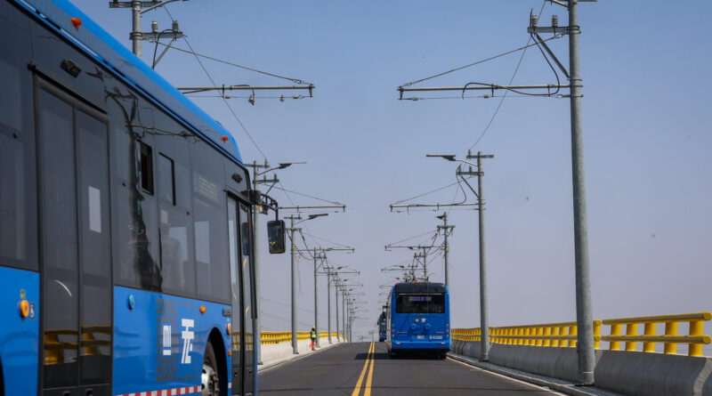 Cumple un año el Trolebús Mexiquense con más de 13 Millones de Viajes en el Oriente del Edomex