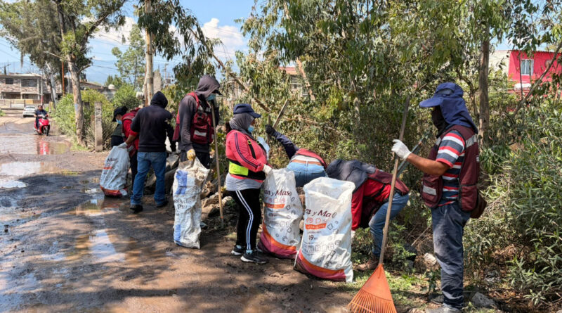 Previenen Inundaciones en Valle de Chalco con Retiro de 29 Toneladas de Basura