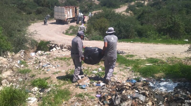 Conagua Encabeza Jornada Para Limpiar Ríos en Hidalgo