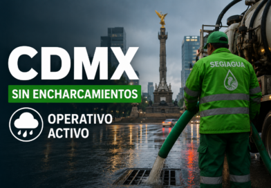 SEGIAGUA Despliega Operativo Ante las Lluvias en la Capital