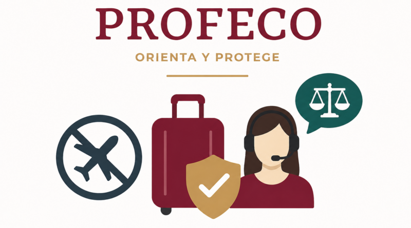 Profeco Orienta a Usuarios Afectados por Suspensión de Actividades de Magnicharters