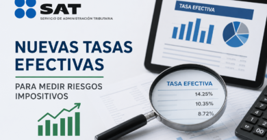 SAT Publica Nuevas Tasas Efectivas Para Grandes Contribuyentes