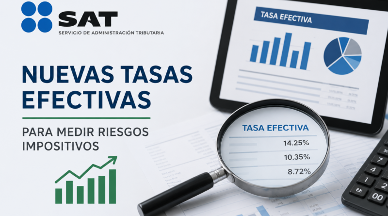 SAT Publica Nuevas Tasas Efectivas Para Grandes Contribuyentes