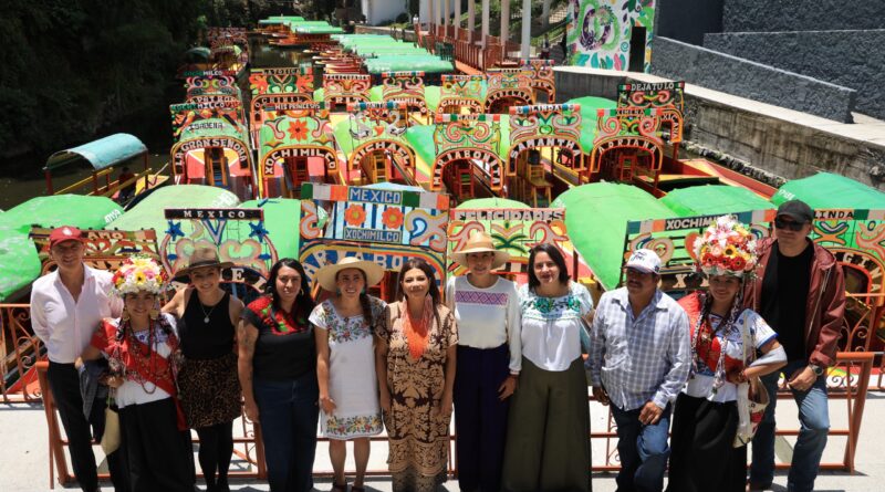 Clara Brugada Invierte 84 MDP Para Modernizar Embarcaderos de Xochimilco