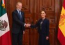 Claudia Sheinbaum y el Rey Felipe VI Sostienen Encuentro en Palacio Nacional
