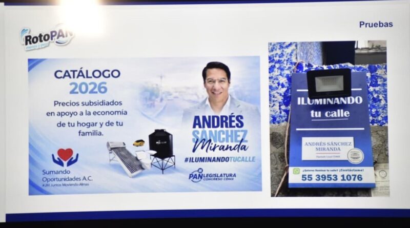 Morena Denuncia al PAN por Venta de Enseres Domésticos, Disfrazada de Programa Social