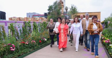 Clara Brugada Inaugura el Jardín Flotante Tlallipan Sobre Calzada de Tlalpan