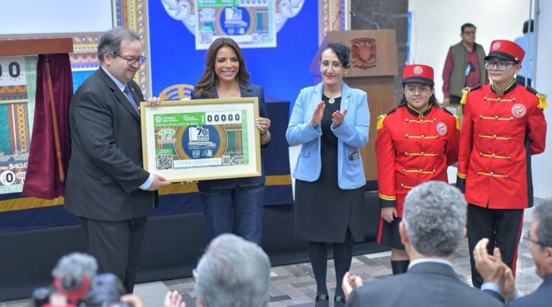 Lotería Nacional Celebra los 70 Años de la Biblioteca Central de la UNAM