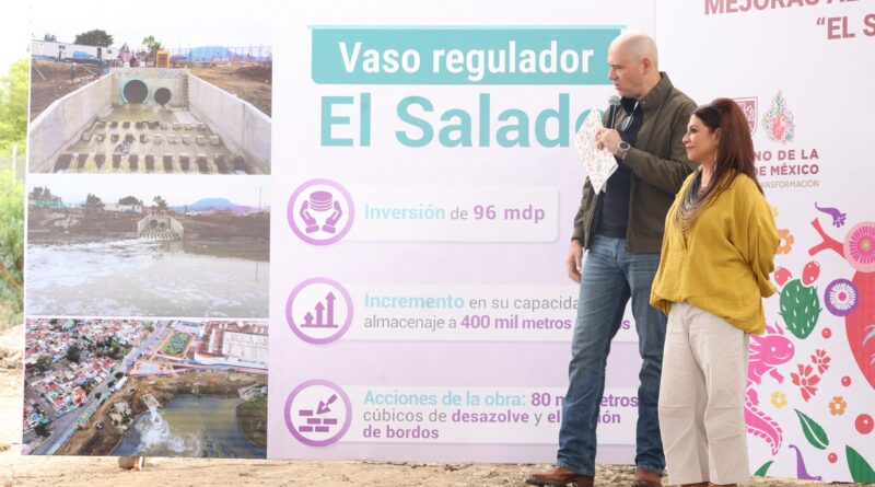 Clara Brugada Duplica la Capacidad del Vaso Regulador El Salado