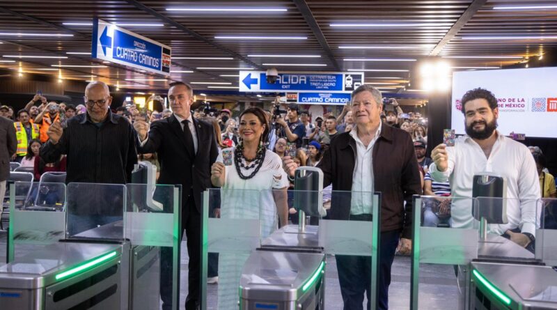 Brugada Entrega Renovación Histórica de la Línea 2 del Metro