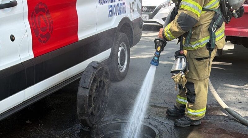 Fuga de gas Moviliza a Cuerpos de Emergencia en Texcoco