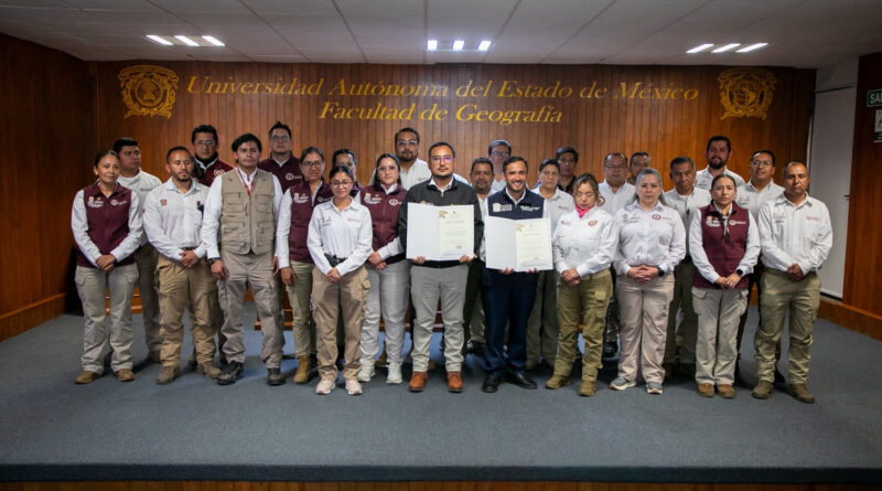 UAEMéx Reconoce la Labor de Protección Civil del Edomex