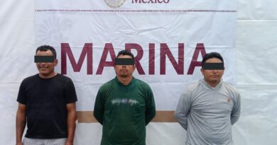 Marina Asegura más de una Tonelada de Presunta Cocaína Frente a Costas de Chiapas