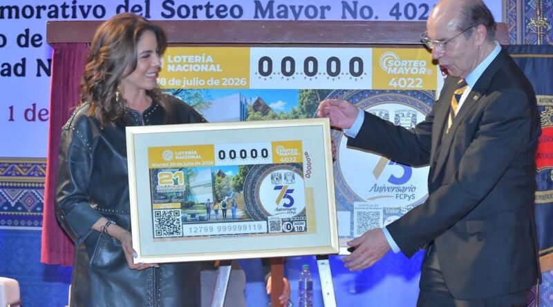 Lotería Nacional Celebra los 75 Años de la FCPyS de la UNAM con Billete Conmemorativo