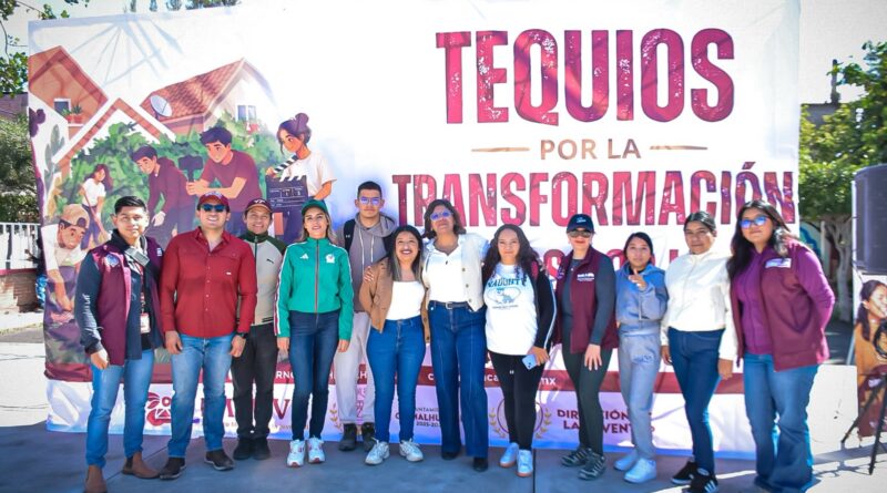 Más de 32 mil Jóvenes Participan en Tequios por la Transformación