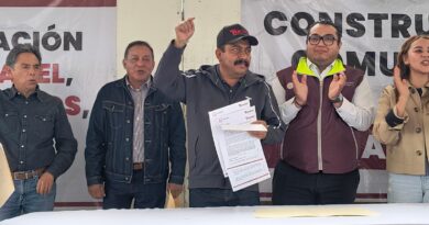 Nazario Gutiérrez Concreta Histórico Proyecto para Construir el Deportivo “México Imparable” en Tocuila