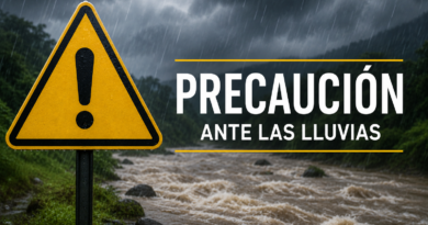 Alertan por Lluvias Fuertes y Riesgo de Deslaves en el País
