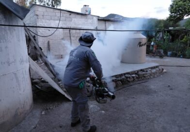 Refuerzan Fumigación Contra Mosquitos en Alfajayucan