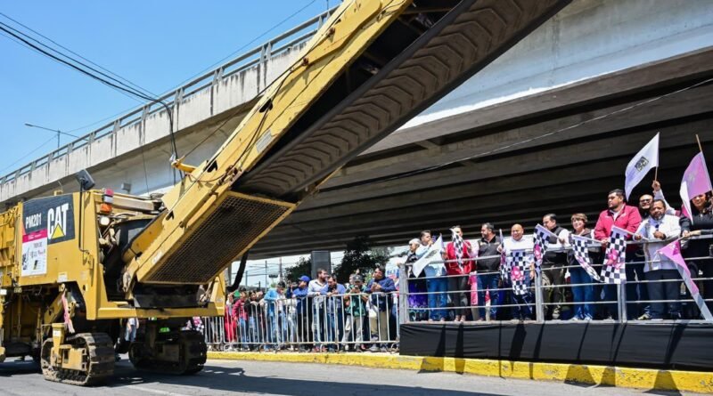 Inicia Reconstrucción de la Vía Gustavo Baz con Inversión de 121 Millones