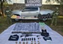 Aseguran Armas y Droga en Peñón Blanco, Durango