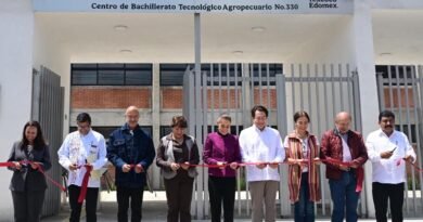 Nazario Gutiérrez, Sheinbaum y Delfina Gómez Inauguran Nuevo CBTA en Texcoco