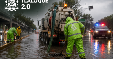 Activan Operativo Tlaloque 2.0 por Lluvias en CDMX