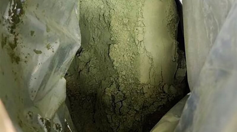 Aseguran Ocho Kilos de Sustancia Derivada de Hoja de Coca en el AICM