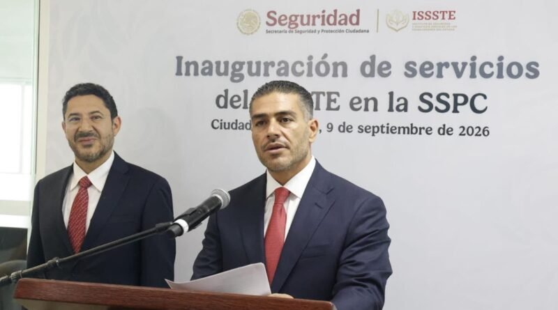 SSPC e ISSSTE Inauguran Complejo de Servicios Para su Personal