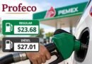 Profeco Reporta Gasolina Regular en $23.68