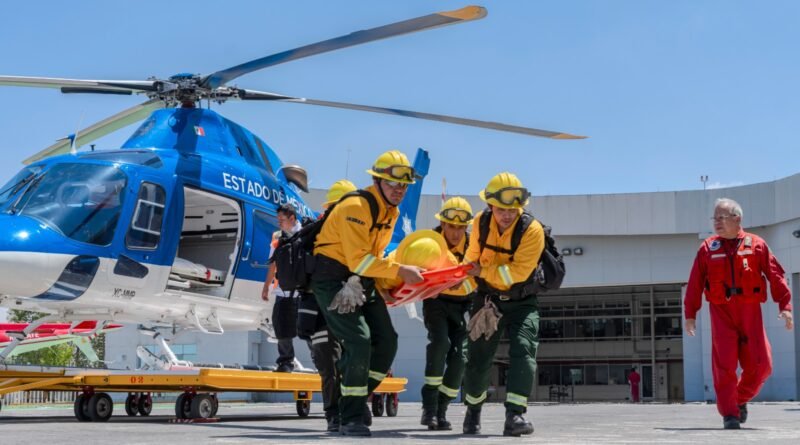 Grupo Relámpagos Suma más de 2 mil Operaciones Aéreas en el Edomex