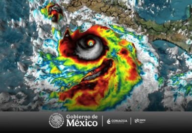 Huracán Polo Categoría 5 Mantiene Alerta por Lluvias y Oleaje en el Pacífico