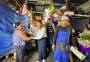 Margarita González Ofrece Apoyos a Comerciantes Afectados por Incendio en Mercado ALM