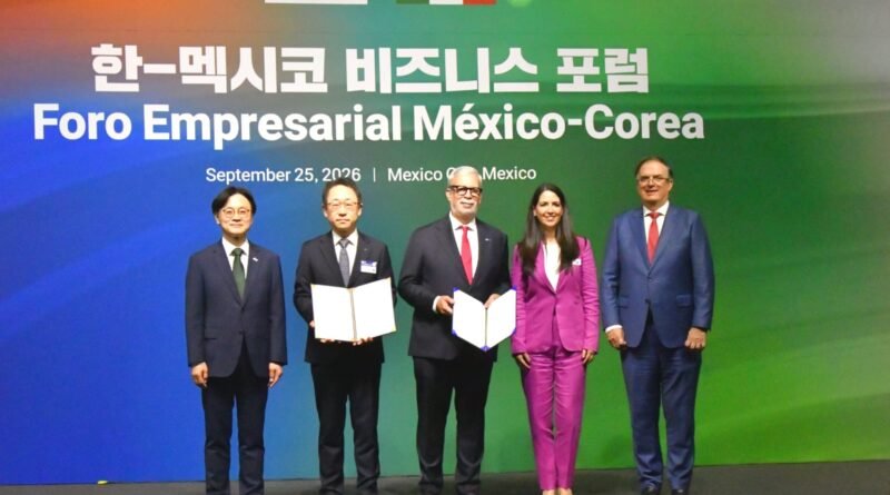 México y Corea Acuerdan Impulsar Inversiones y Comercio Durante Foro Empresarial
