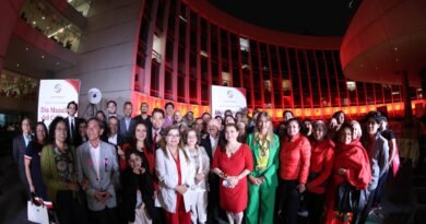 Senado se Ilumina de Rojo por el Día Mundial del Corazón