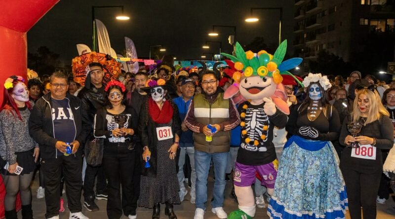 Reúne a más de 900 Personas la Caminata al Mictlán en Tlalpan