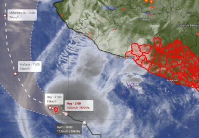Vance se Aleja de Guerrero, Pero Persisten las Lluvias en Seis Regiones